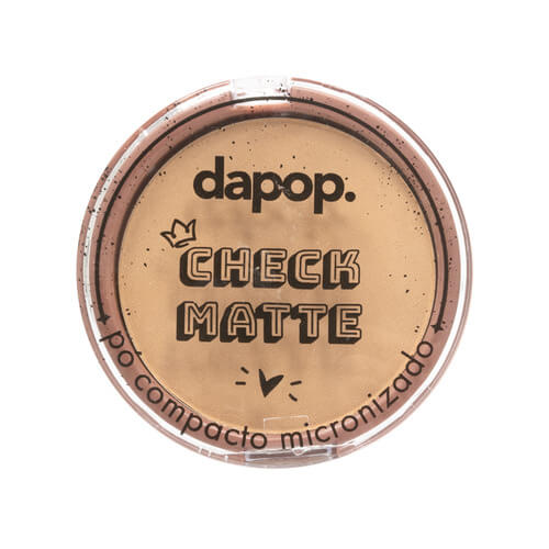 Pó Compacto Micronizado Check Matte - Dapop