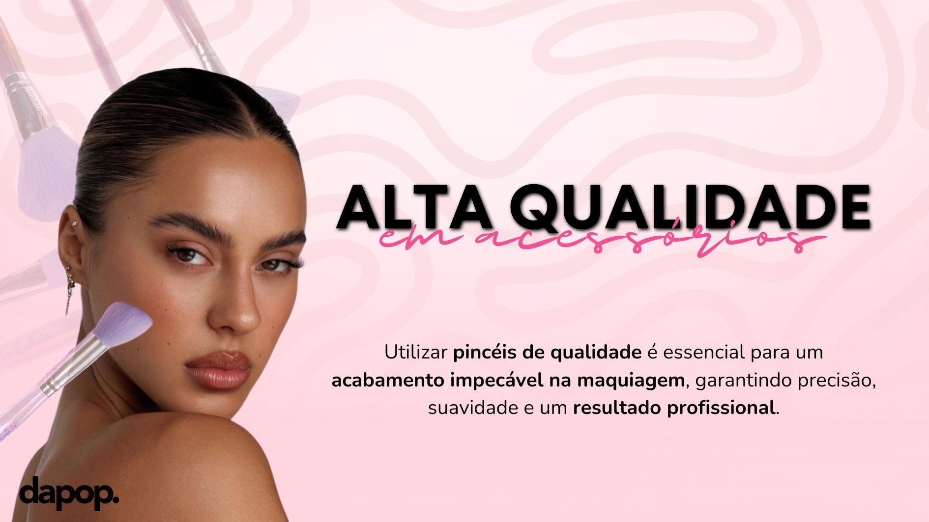 Glamour em acessórios de make!