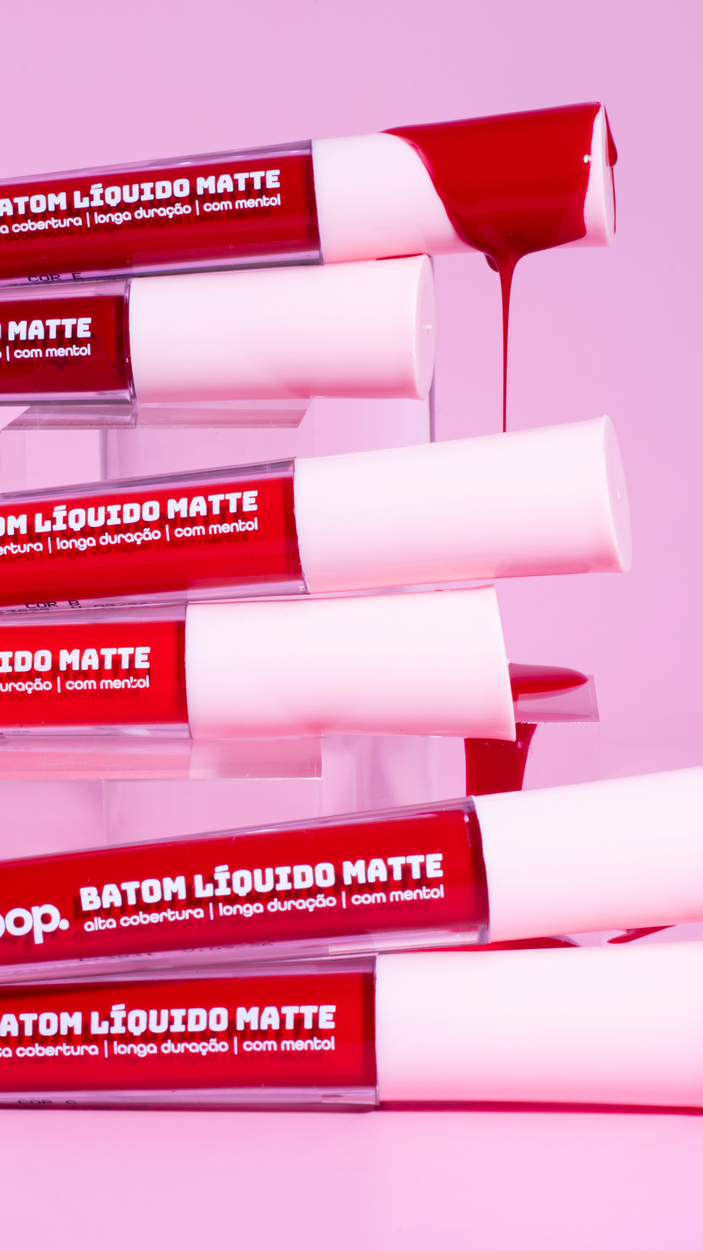 Batom Liquido Matte Vermelho Poderoso