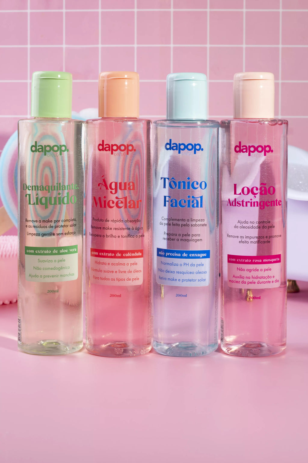 Água Micelar Com Rosa Mosqueta - Dapop