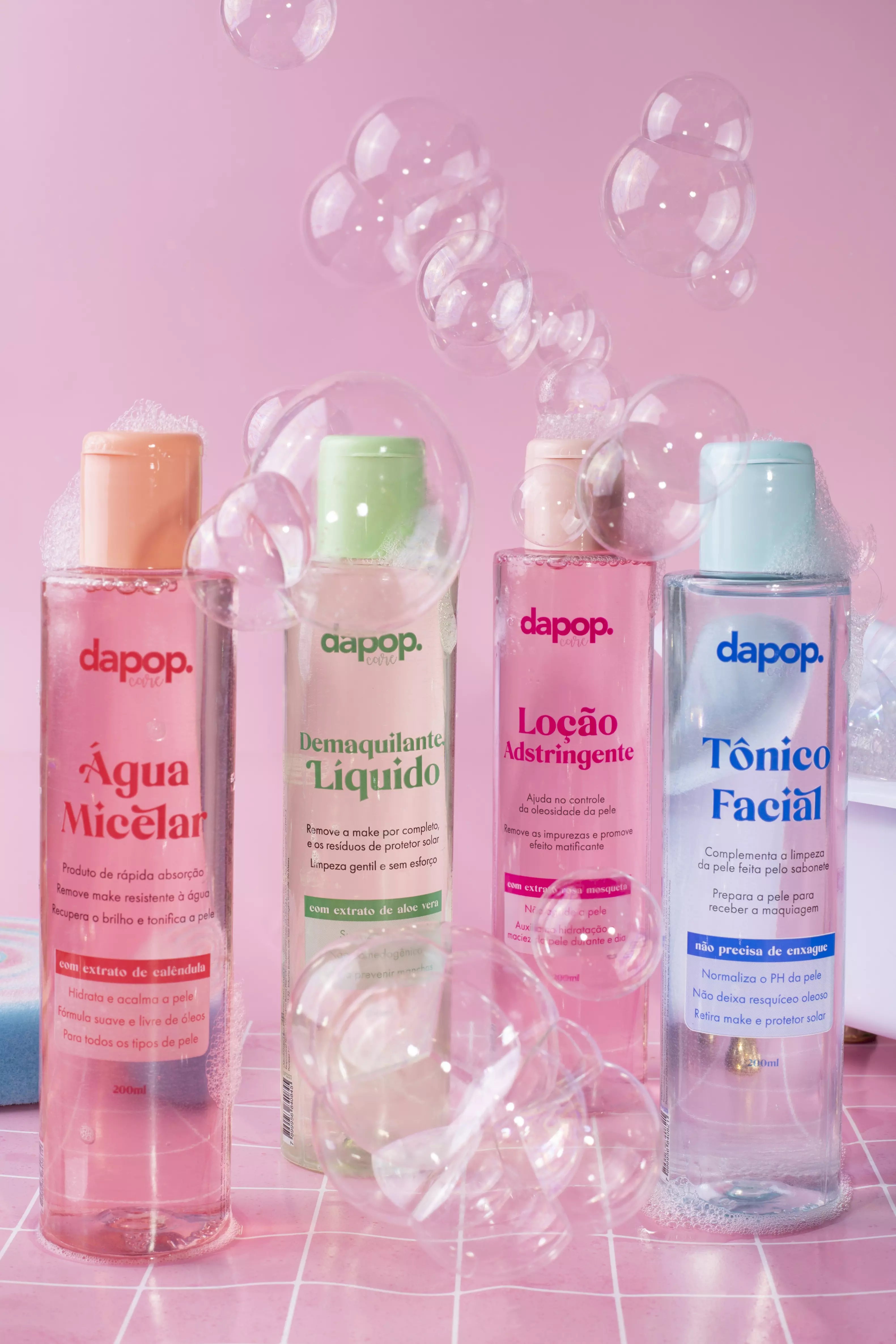 Água Micelar Com Rosa Mosqueta - Dapop