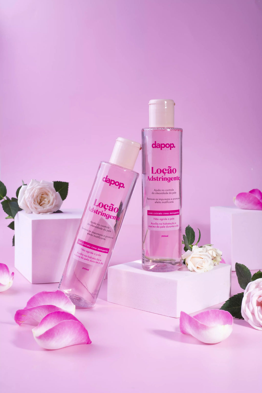 Loção Adstringente Com Extrato de Rosa Mosqueta 200ml