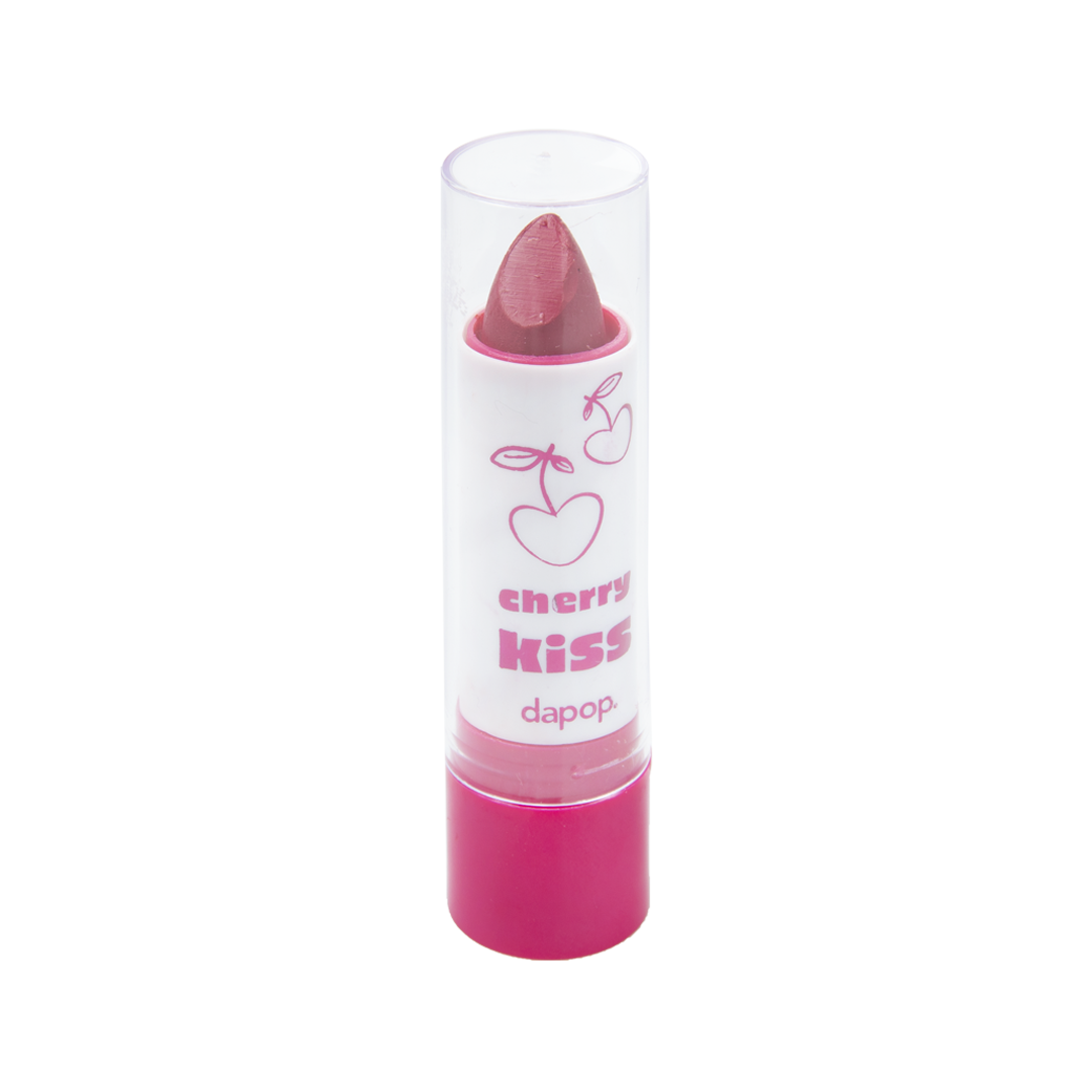 Batom Bala Cremoso Matte Cherry Kiss - Dapop