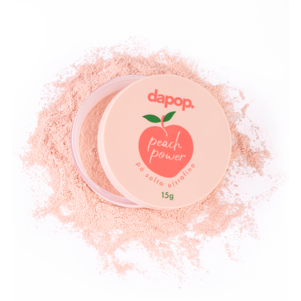 Pó Solto Ultrafino Peach Power Pêssego