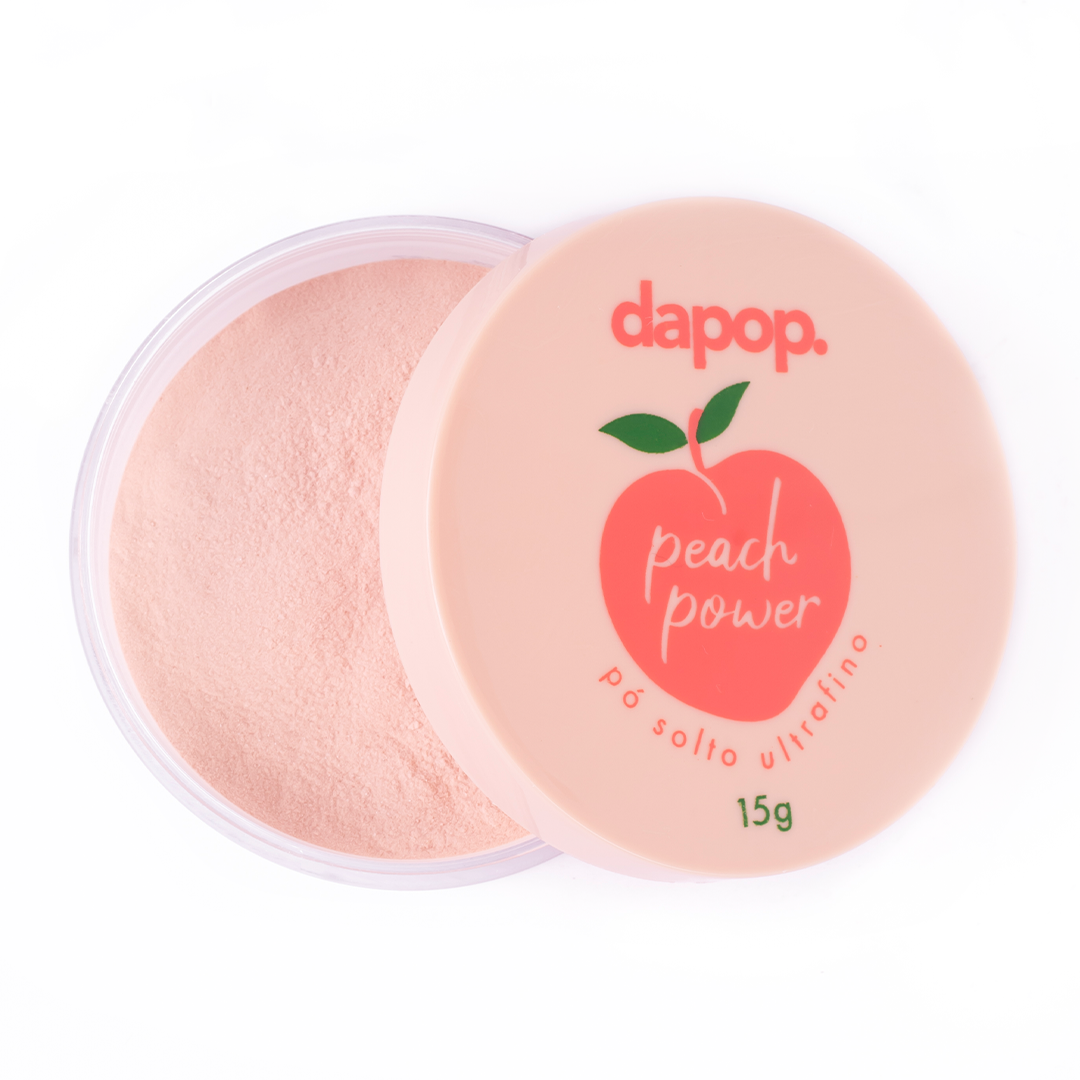 Pó Solto Ultrafino Peach Power Pêssego