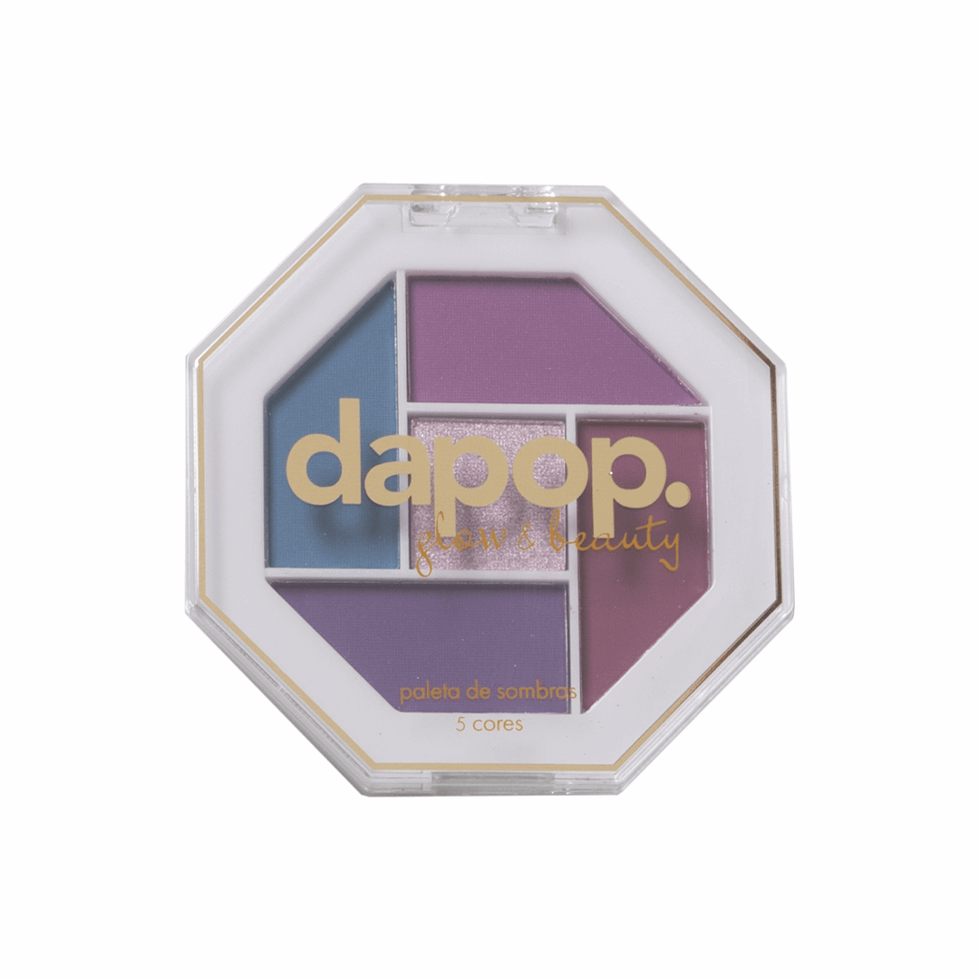 Paleta De Sombra Glow Beauty - Dapop - Cosmeticos Dapop 