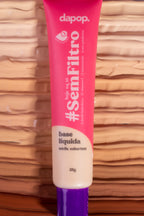 Base Líquida Media Cobertura #HojeEuToSemFiltro - Dapop