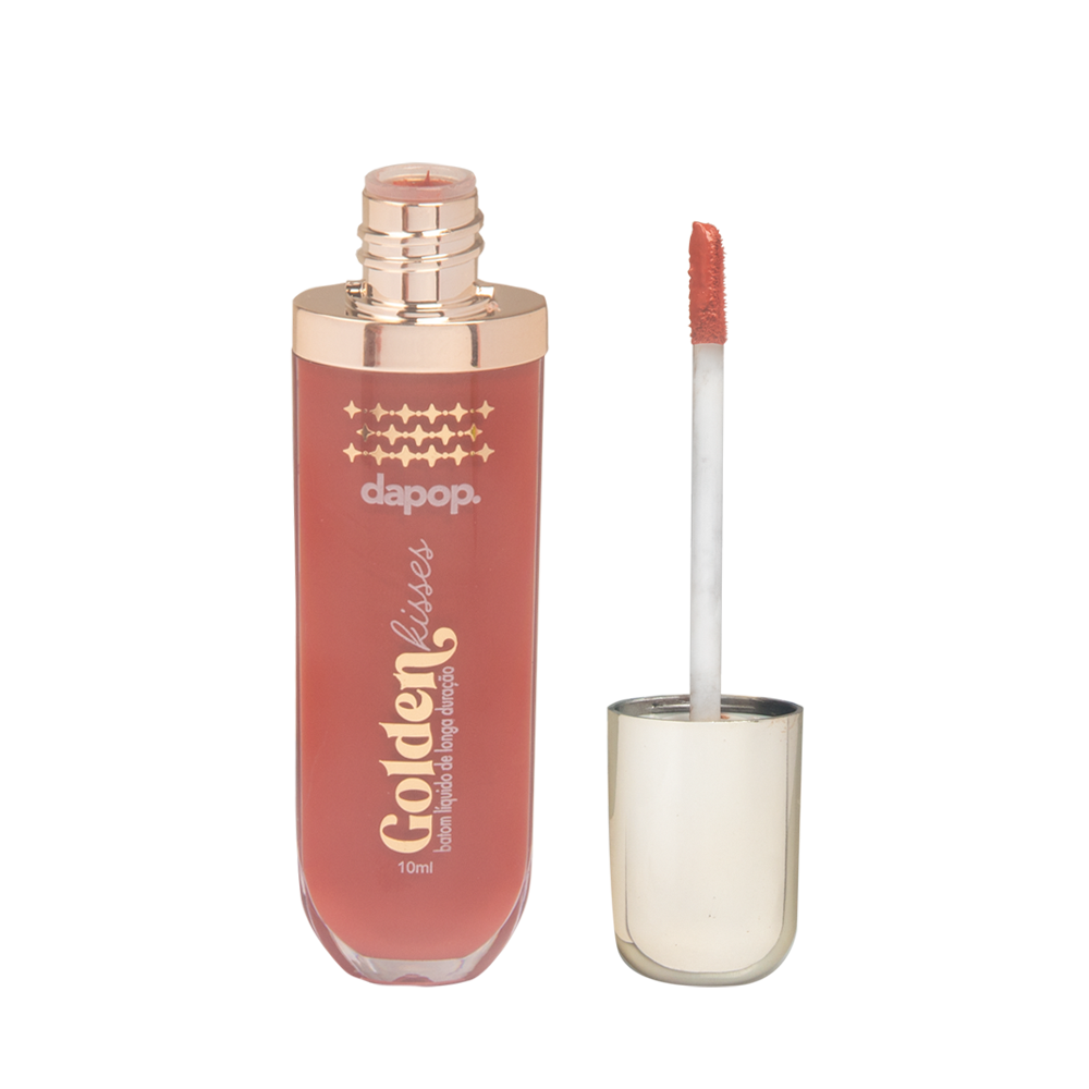 Batom Liquido Golden Kisses