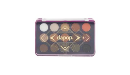 Paleta De Sombras Com 15 Cores Afrodite - Dapop