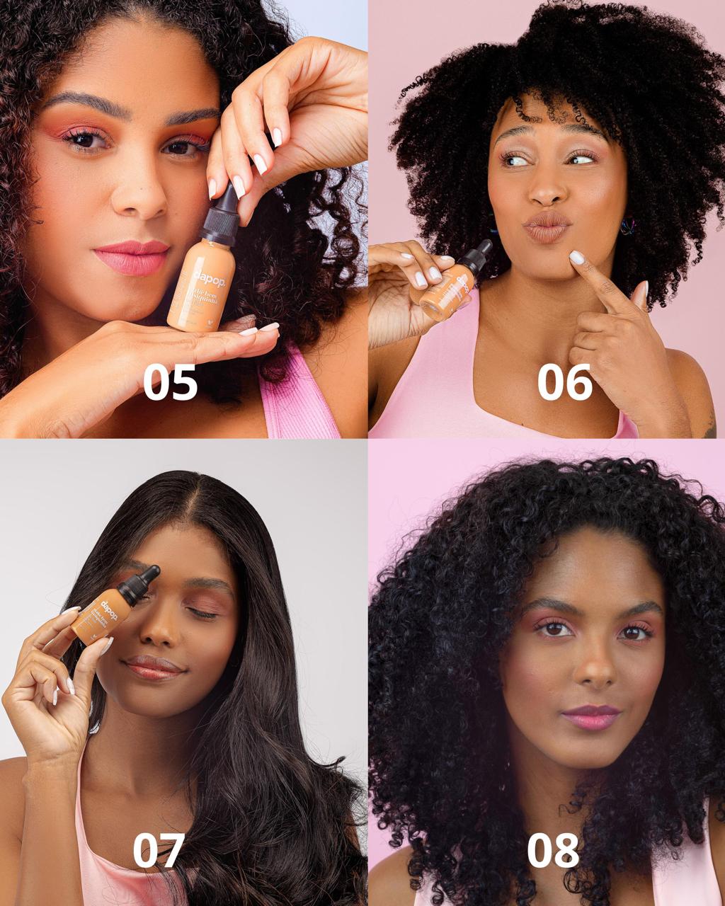 Kit Blindagem + Base Fluída Bem Basiquinha