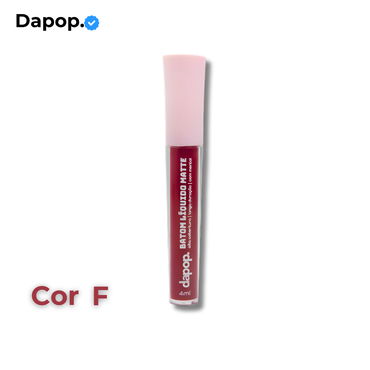 Batom Liquido Matte Vermelho Poderoso