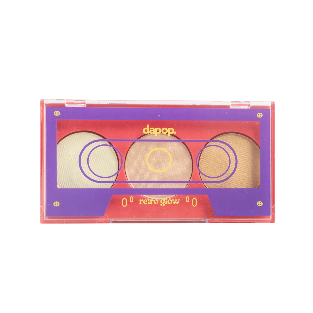 Paleta de Iluminadores Retrô Glow