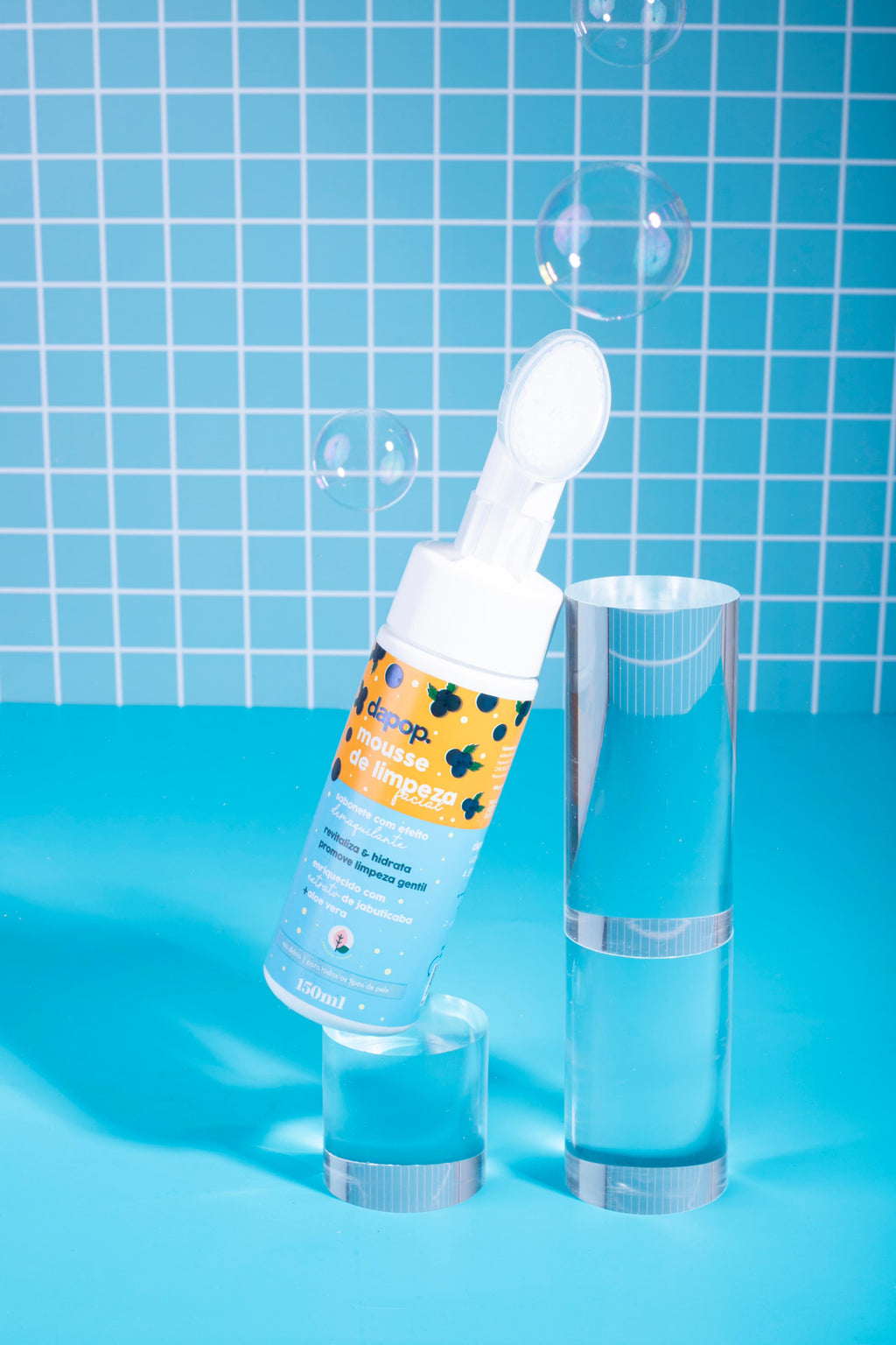 Mousse de Limpeza Facial Jabuticaba & Aloe Vera - Dapop